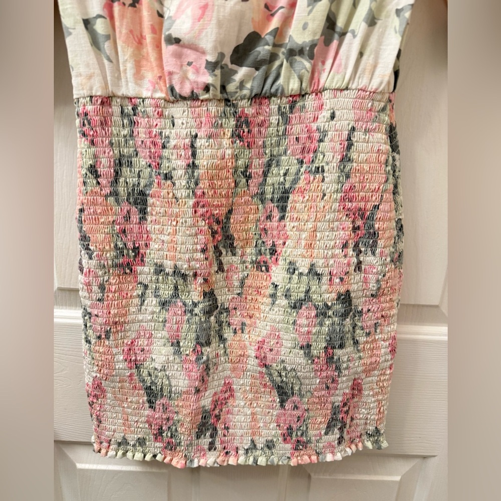 Sezane - Olga Cotton And Linen Floral Dress - Picture 7 of 11